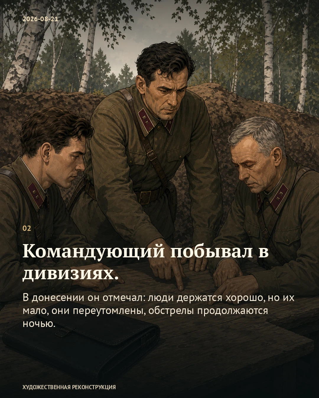 Иллюстрация к истории «Жуков попросил дать бойцам передышку», 21 августа 1941 года