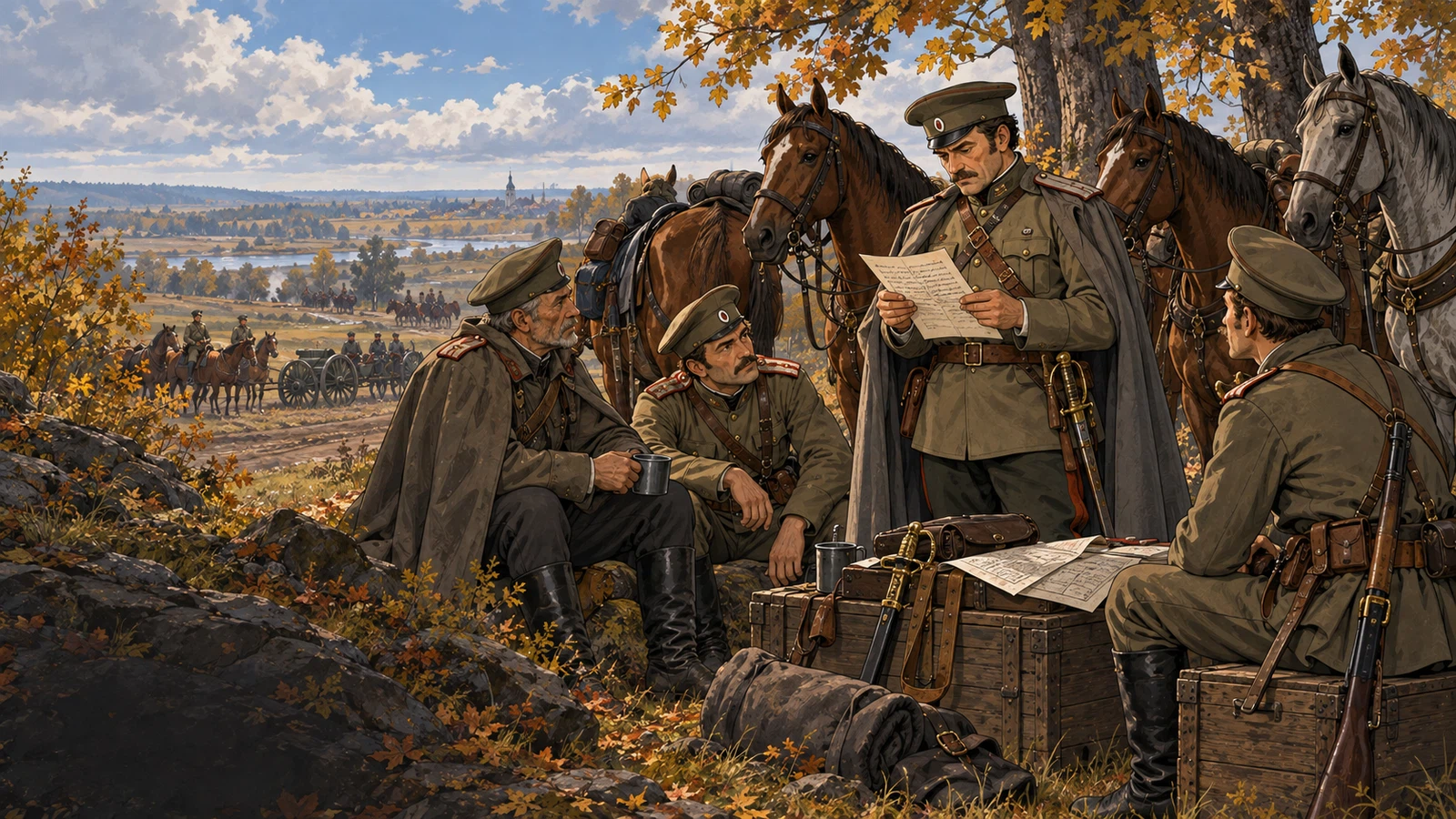 Иллюстрация к истории «Гурко сообщил: сегодня двигаться не могу», 19 сентября 1914 года