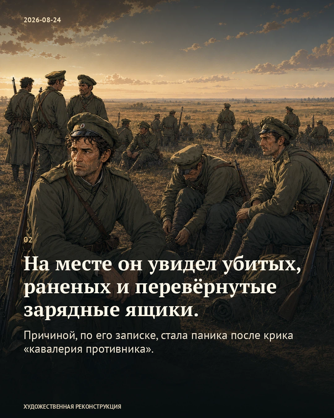 Иллюстрация к истории «Крымов приехал на помощь пехоте», 24 августа 1914 года