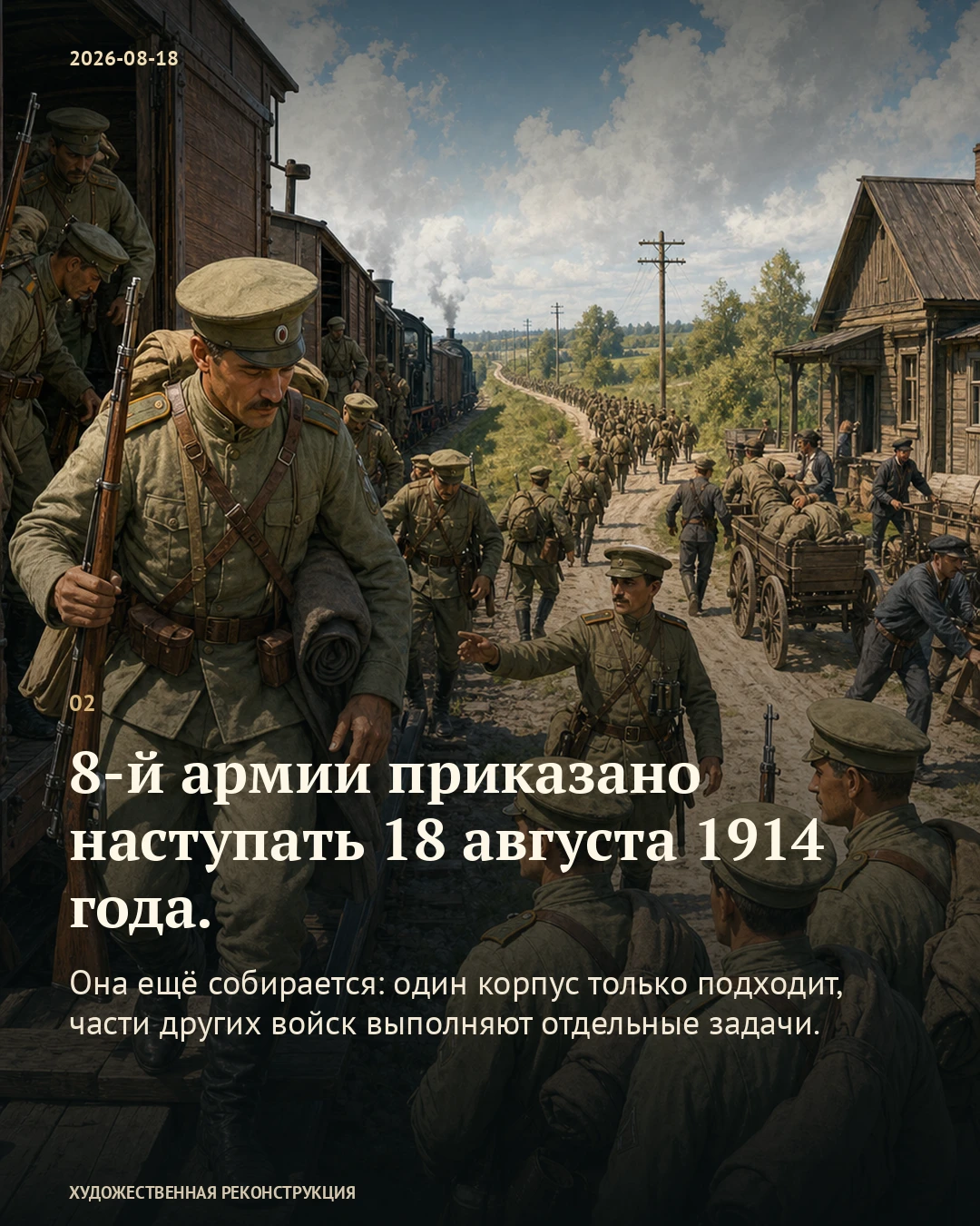 Иллюстрация к истории «Брусилов не повернул к занятому городу», 18 августа 1914 года