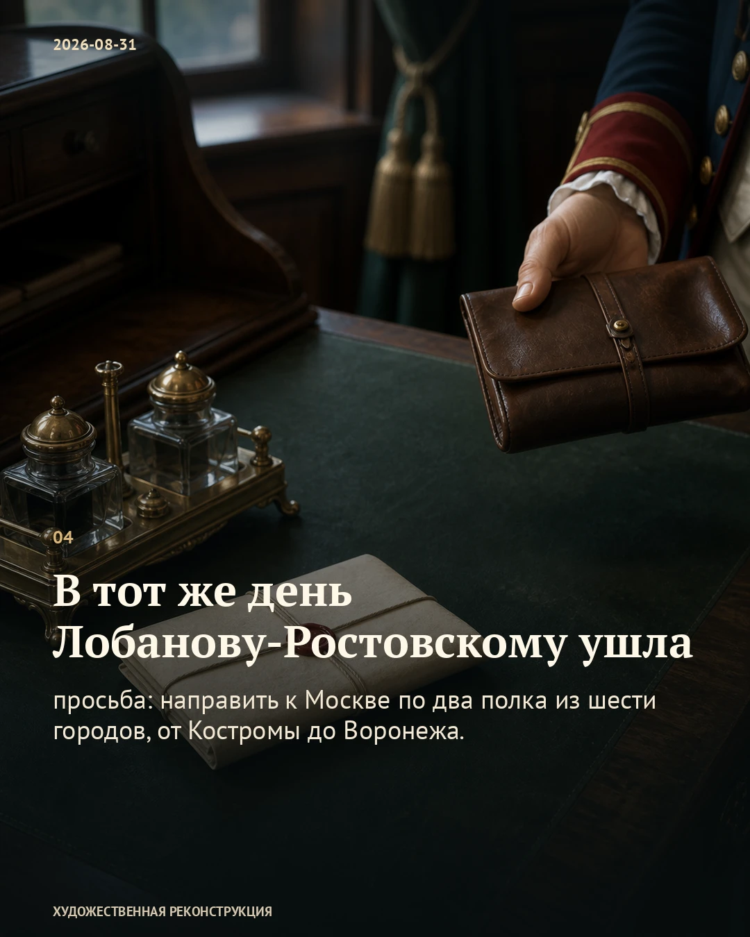 Иллюстрация к истории «Что Кутузову требовалось до большого боя», 31 августа 1812 года (19 августа по старому стилю)