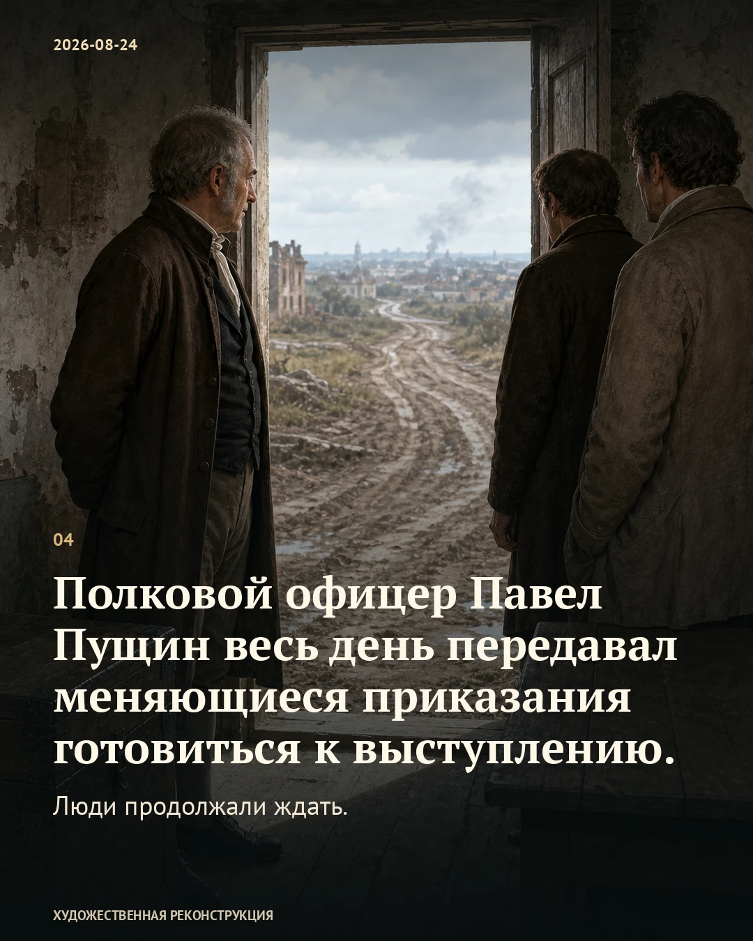 Иллюстрация к истории «Курьеров теперь направлять в Вязьму», 24 августа 1812 года (12 августа по старому стилю)