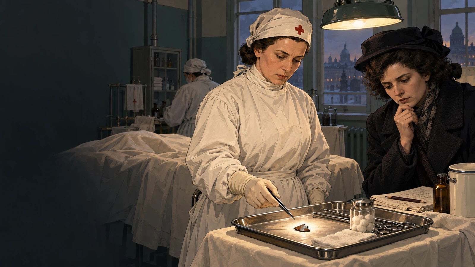 Иллюстрация к истории «Осколок, который попросила Инбер», 18 сентября 1941 года