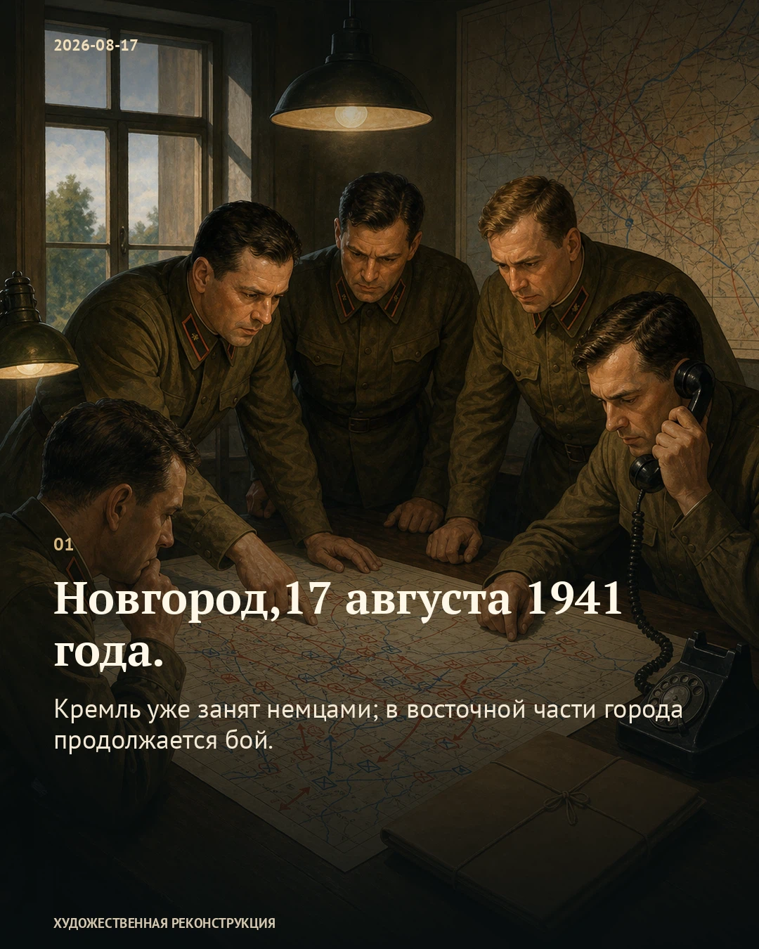 Иллюстрация к истории «В Новгороде ещё сражались за дорогу к Ленинграду», 17 августа 1941 года