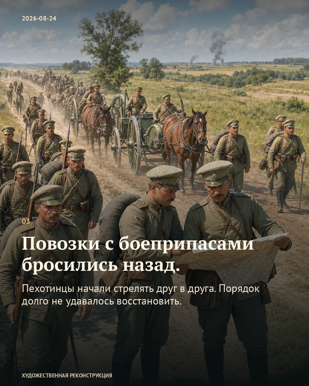 Иллюстрация к истории «Крымов приехал на помощь пехоте», 24 августа 1914 года
