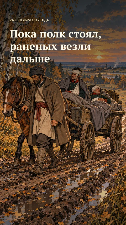 Вертикальная обложка с перевозкой раненых