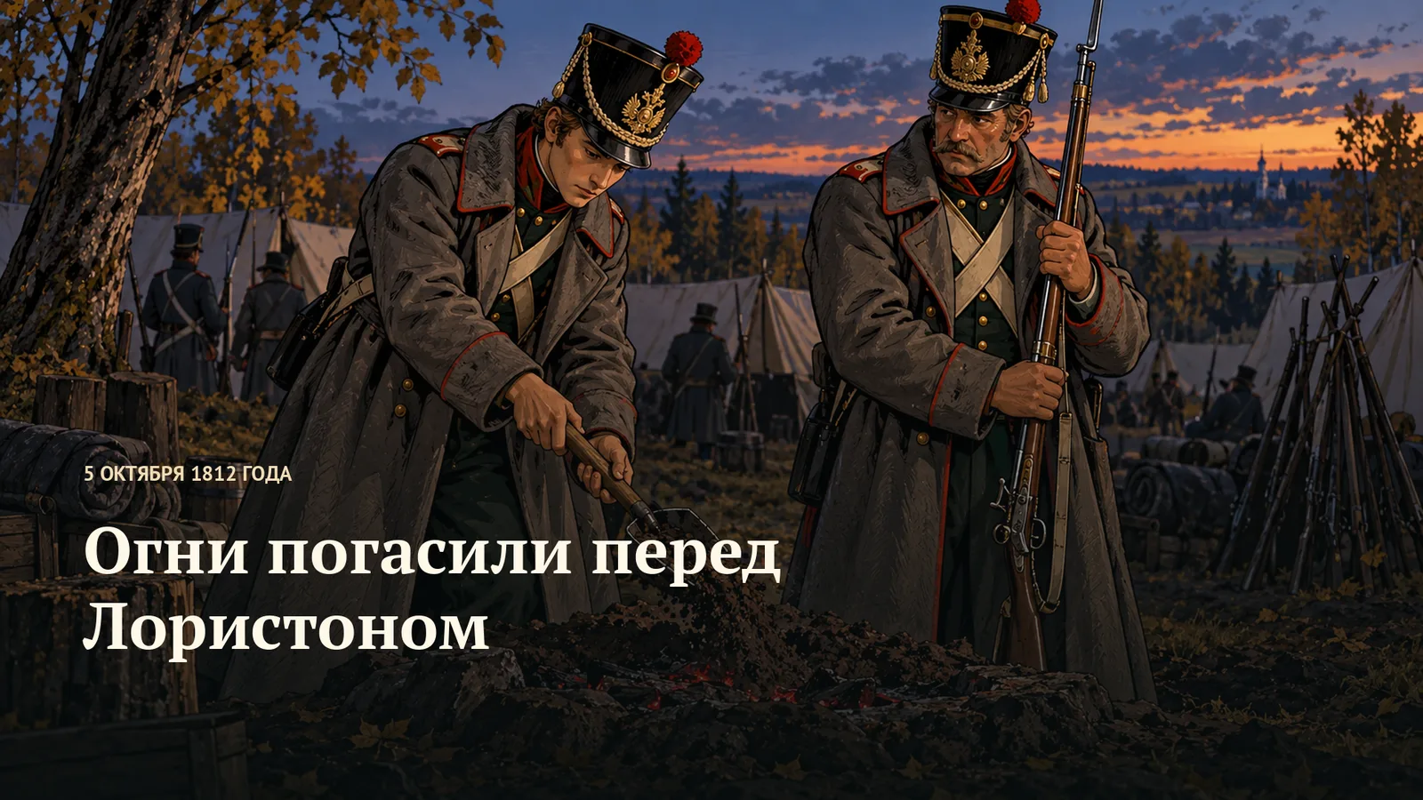 Огни погасили перед Лористоном
