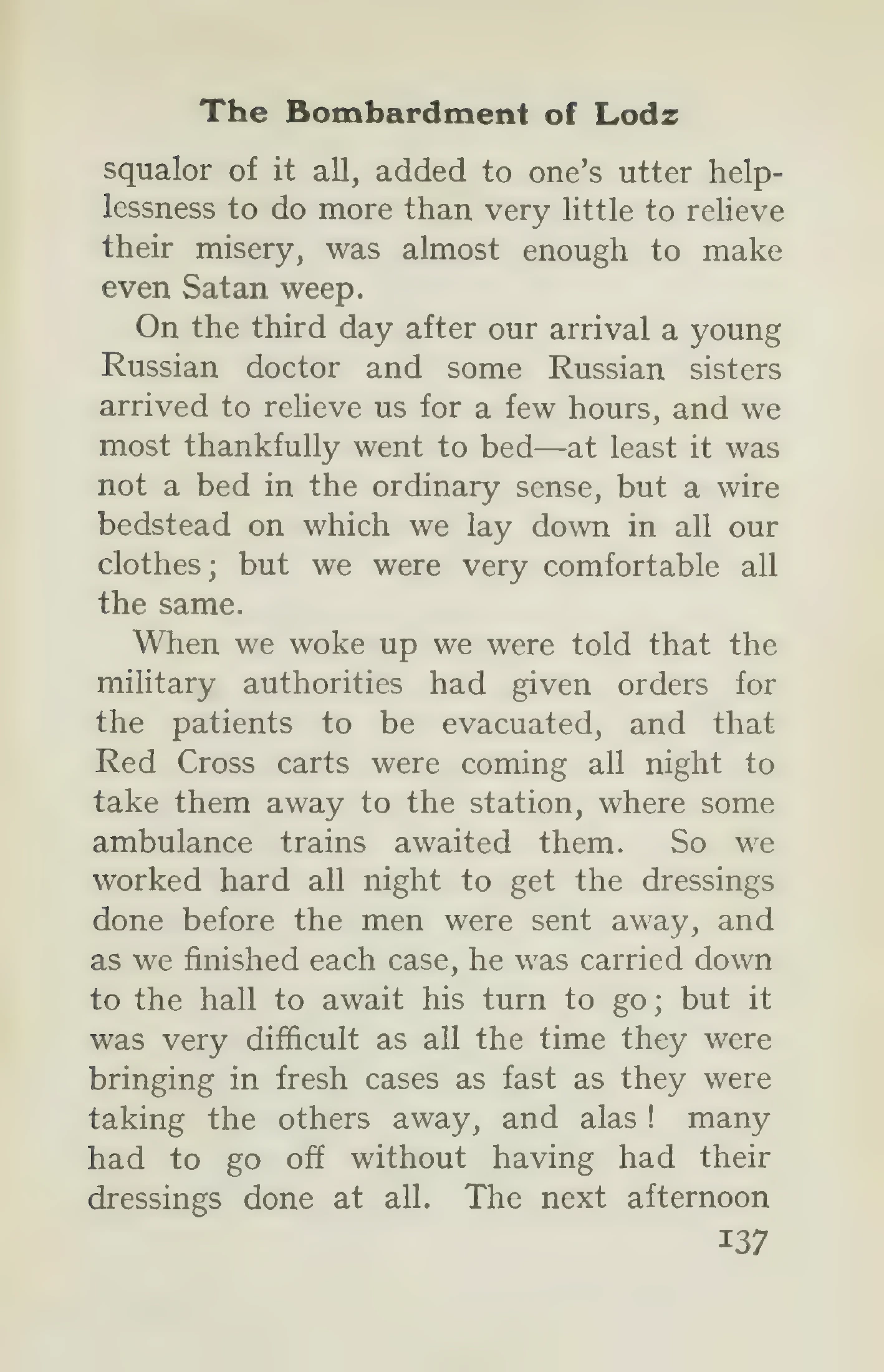 Violetta Thurstan. Field Hospital and Flying Column.1915. Глава VIII, печатные с.132, 137–139