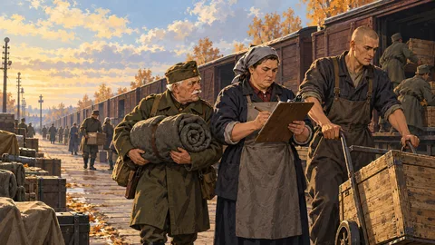 Иллюстрация к истории «По десять поездов в сутки — каждой дивизии».