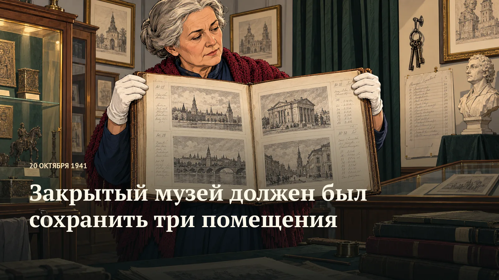 Закрытый музей должен был сохранить три помещения