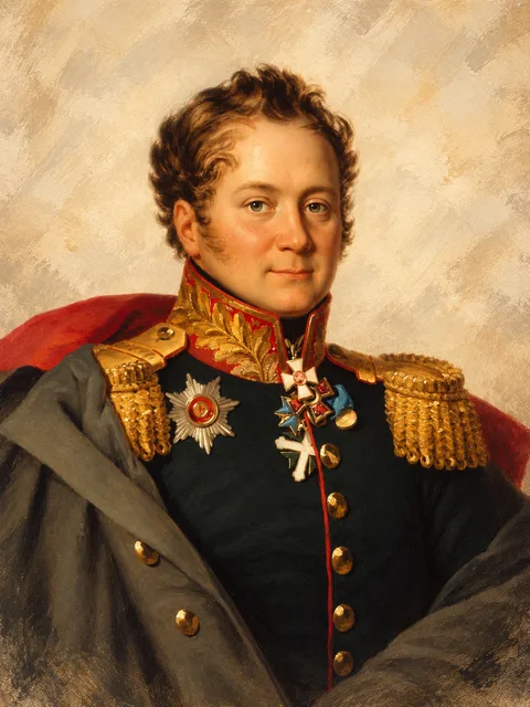 Александр Александрович Писарев. Художественная реконструкция по историческому портрету.