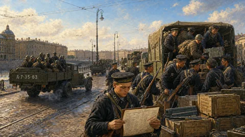Иллюстрация к истории «Пушки должны были удержать фронт, пока собирались резервы».