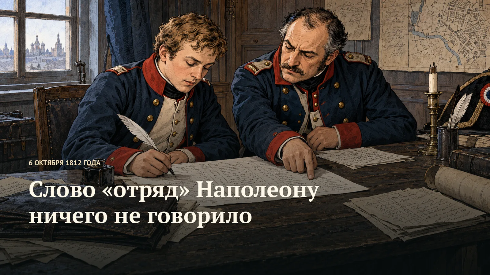 Слово «отряд» Наполеону ничего не говорило