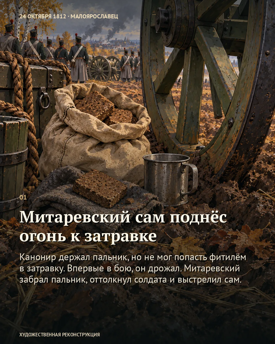 Митаревский сам поднёс огонь к затравке · карточка 1