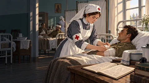 Иллюстрация к истории «Римма училась, уже работая в госпитале».